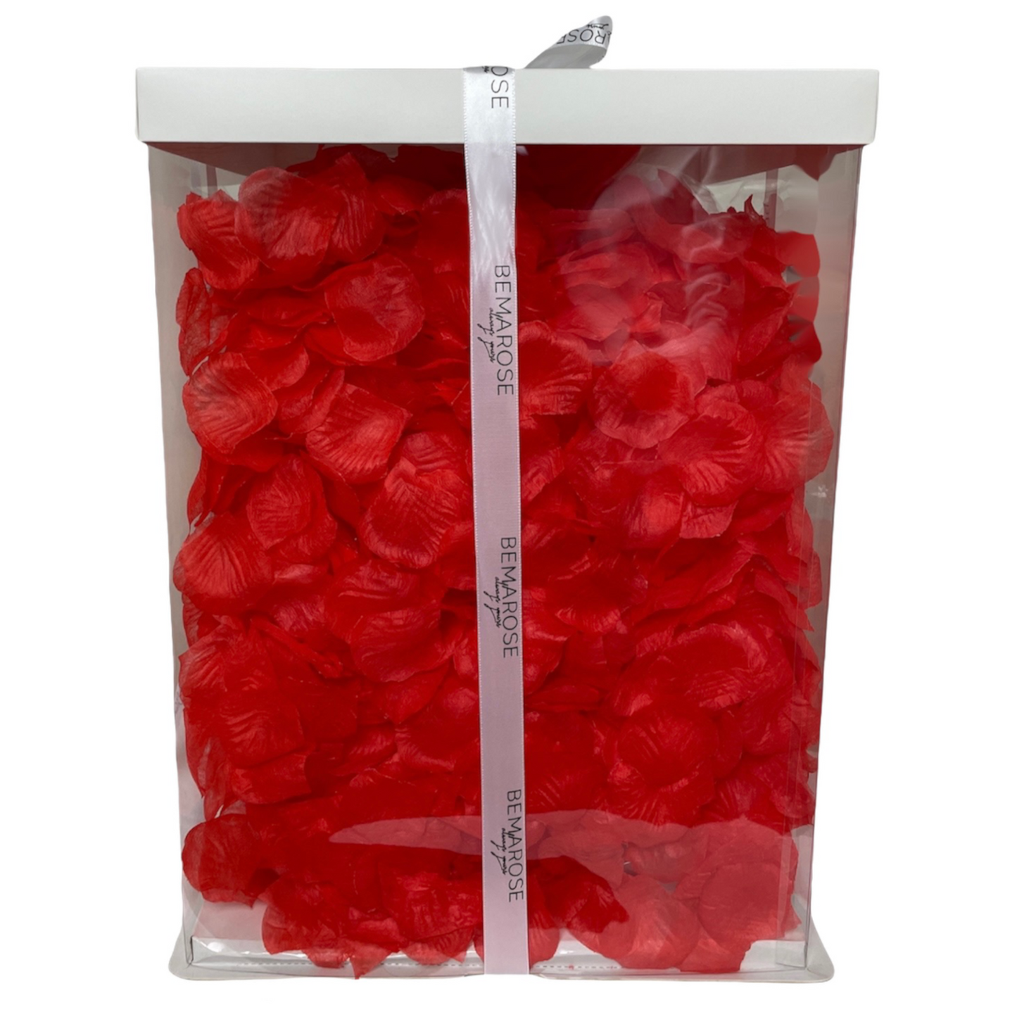 ROSENBÄR WEIß MIT ROTEM HERZ - 35 CM